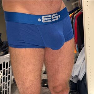 ES Collection Men's Blue Boxer Briefs